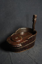 wooden basin