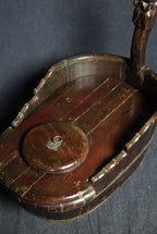 wooden basin