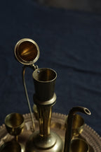 brass tea set