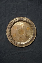 brass tea set