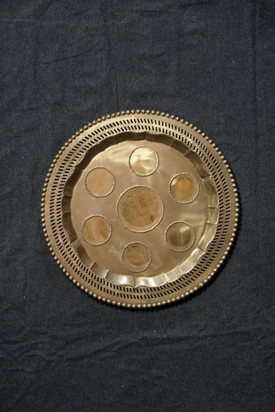 brass tea set